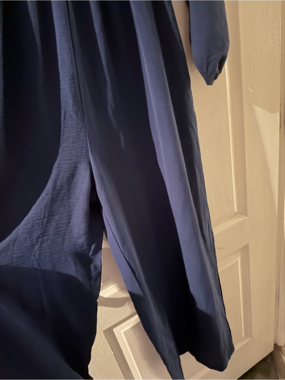 Dokotoo Navy Blue Long Sleeve Jumpsuit - Picture 3 of 6